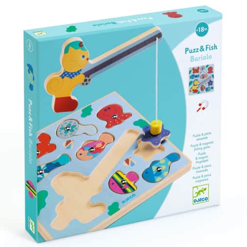 Puzz & Fish Bariolo Wooden Puzzle