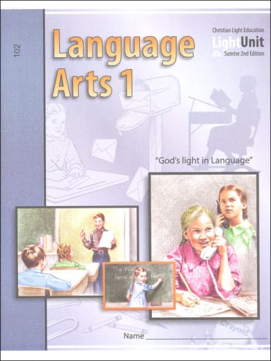 Language Arts LightUnit 102 Sunrise 2nd Edition