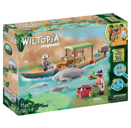 Playmobil Boat Trip to the Manatees (Wiltopia)