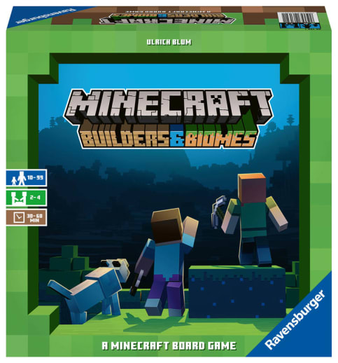 Minecraft Builders & Biomes Board Game | Ravensburger