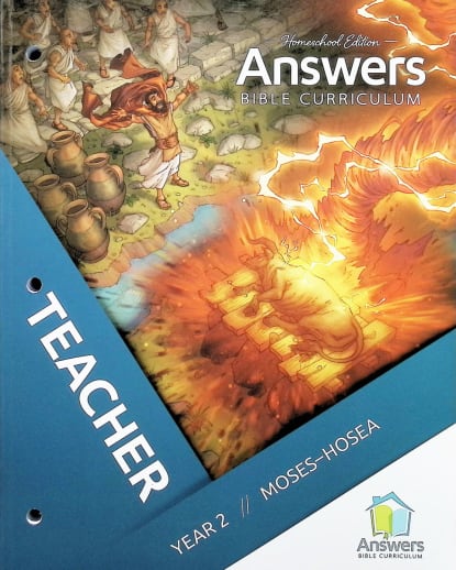 Answers Bible Curriculum Homeschool K-5 Teacher Guide Only Year 2