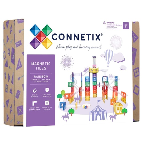 Connetix Super Ball Run Pack (134 pieces)