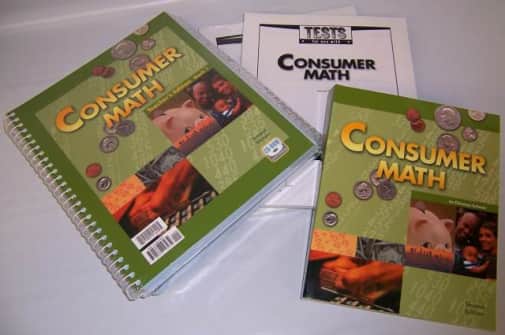 BJU Press Consumer Math Home School Kit 2nd Edition