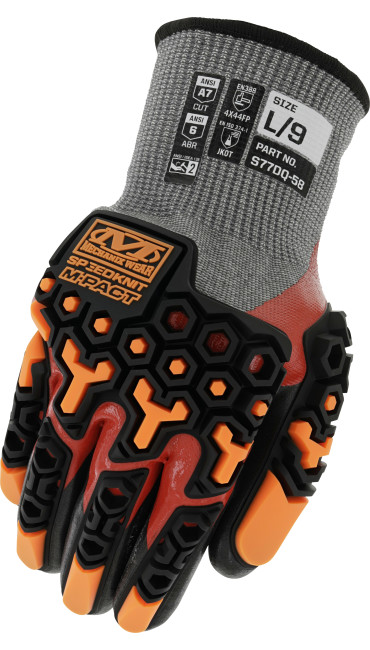 Mechanix Wear SpeedKnit S2EC-06 Coated Knit Work Gloves, 1 Pair