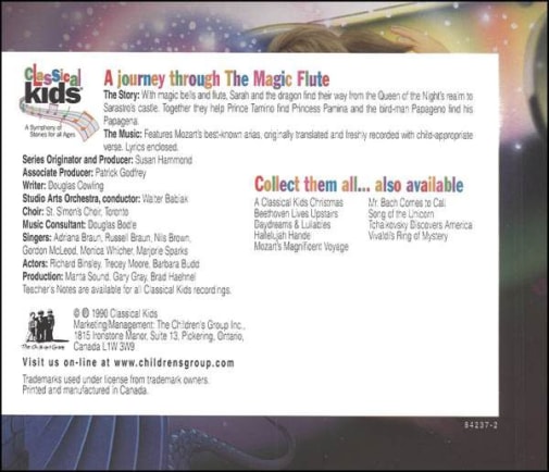 Mozart's Magic Fantasy CD