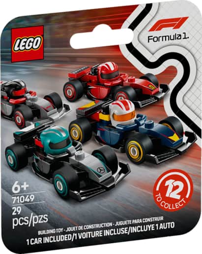 LEGO Formula 1 Collectible Race Cars (71049)