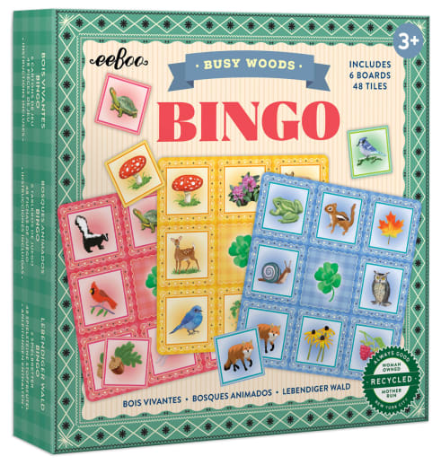 Busy Woods Bingo Game