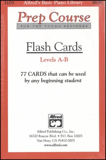 Alfred's Prep Course Flash Cards Levels A-B