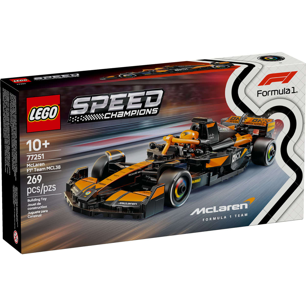 LEGO Speed Champions McLaren MCL38 F1 Car (77251)