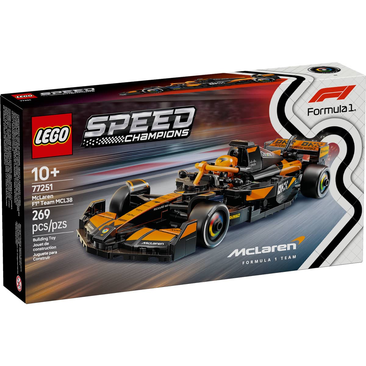 LEGO Speed Champions McLaren MCL38 F1 Car (77251)