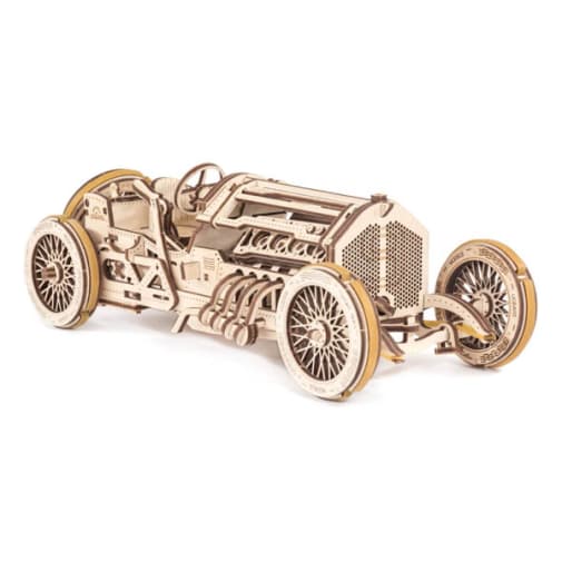 Ugears 3D Wooden Mechanical Model Grand Prix Car