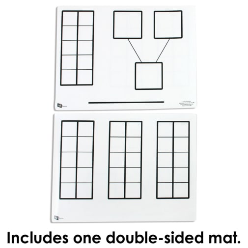 Ten Frames/Number Bond Dry Erase Board