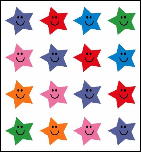 Star Incentive Stickers