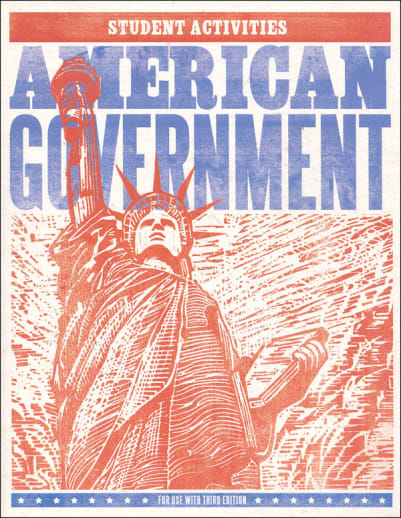 BJU Press American Government Student Activity Manual 3rd Edition