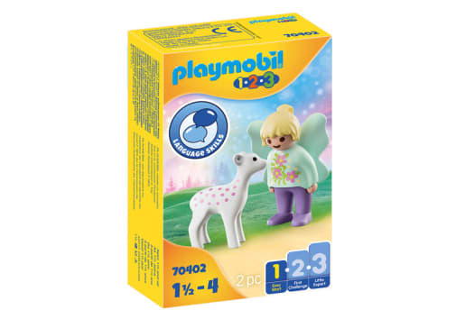 Playmobil Fairy Friend with Fawn (Playmobil 1-2-3)