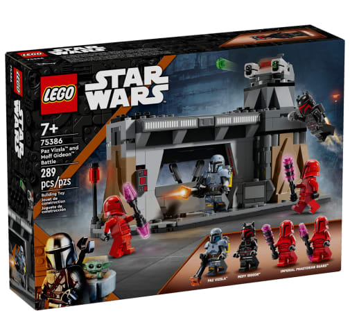 LEGO Star Wars Paz Vizsla and Moff Gideon Battle (75386)