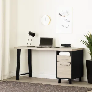 Computer Office Desk with Power Bar