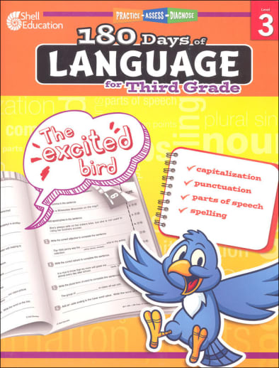 180 Days of Language for Third Grade (Practice, Assess, Diagnose)