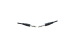 1/4in Stereo Male to Male Audio Cable, Black PVC, 25Ft