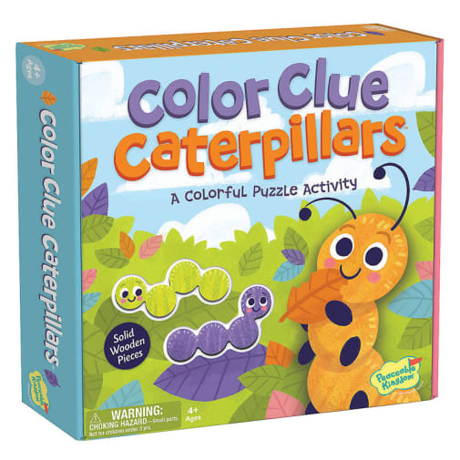 Color Clue Caterpillars Game