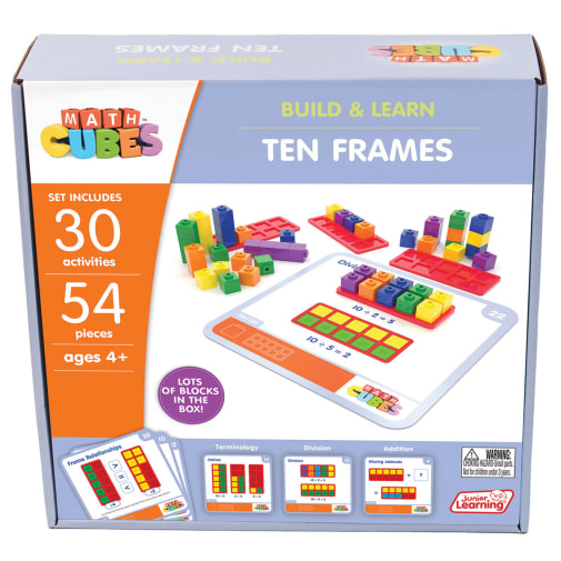 Math Cubes - Ten Frames