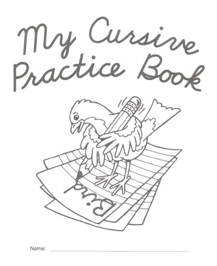 My Cursive Practice Book-10 Pack