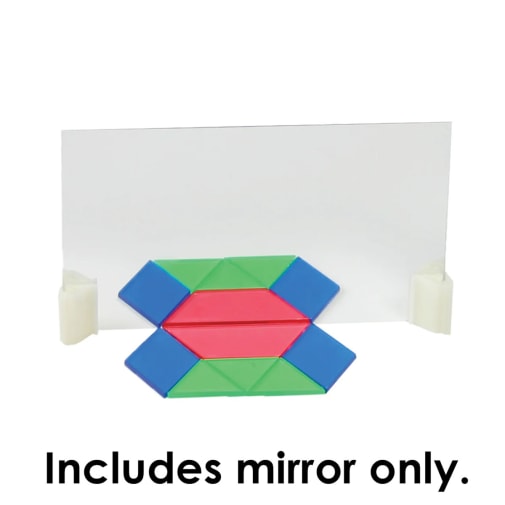 Plastic Mirror 3" x 5" single