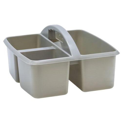 Gray Plastic Storage Caddy