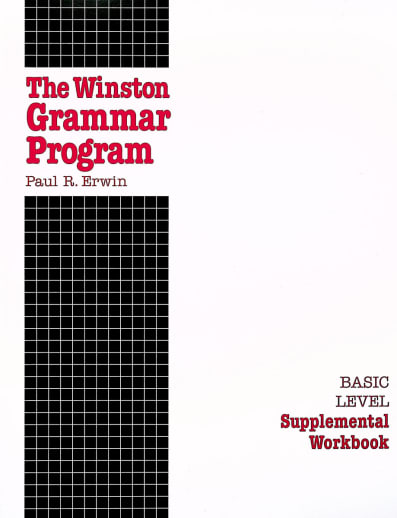 Winston Grammar Basic Supplemental Workbook