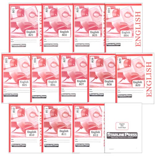 Starline Press English 8th Grade Set
