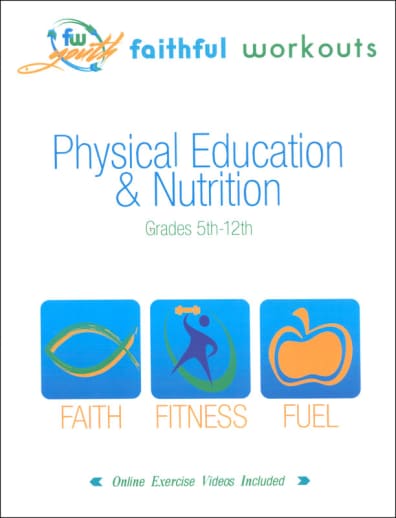 Physical Education & Nutrition Workbook w/ Online Videos