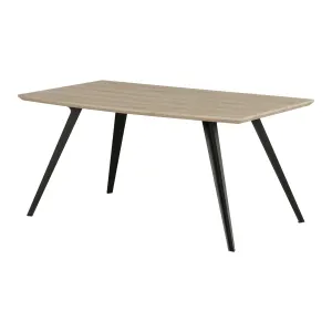 Dining Table with Metal Legs