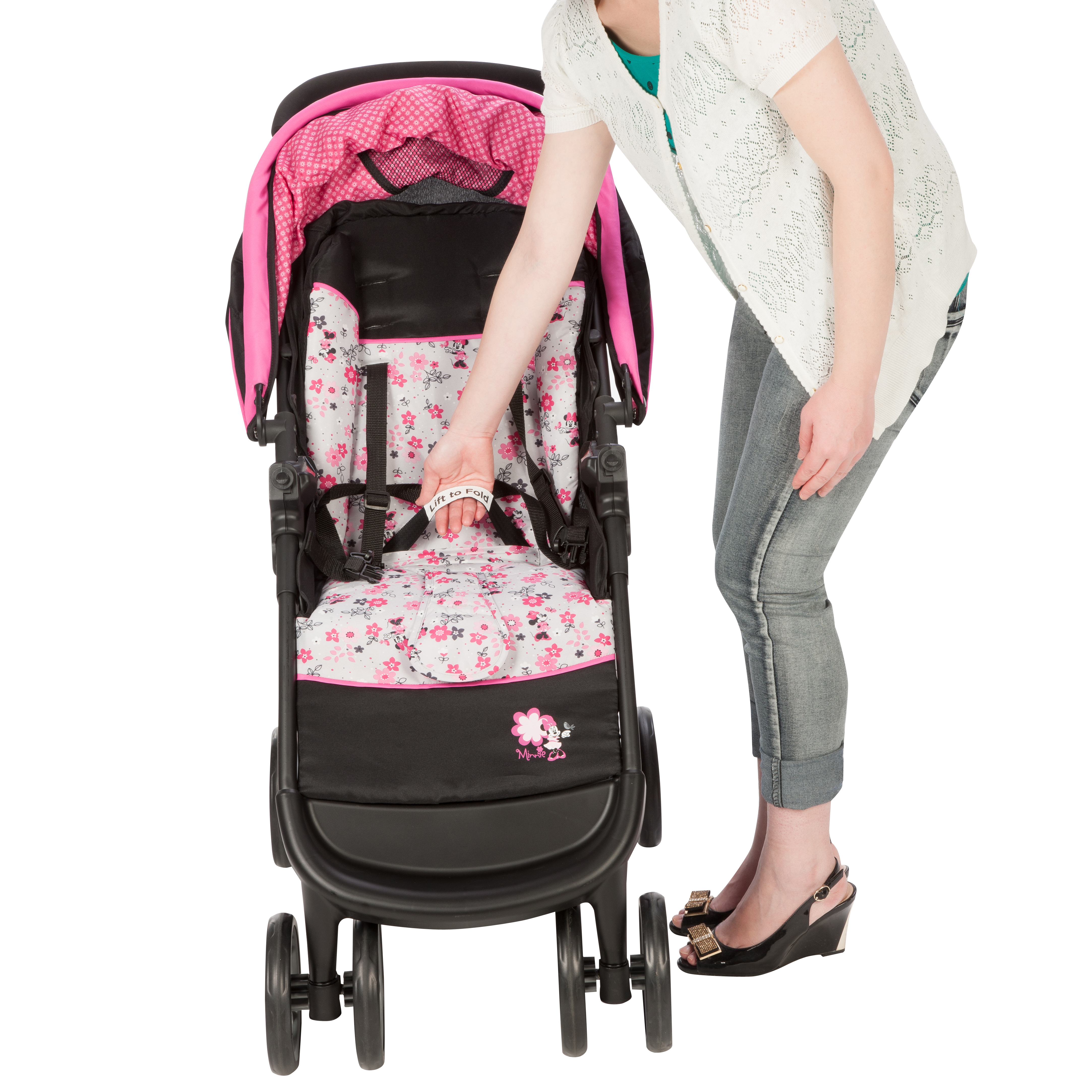 minnie mouse amble quad travel system