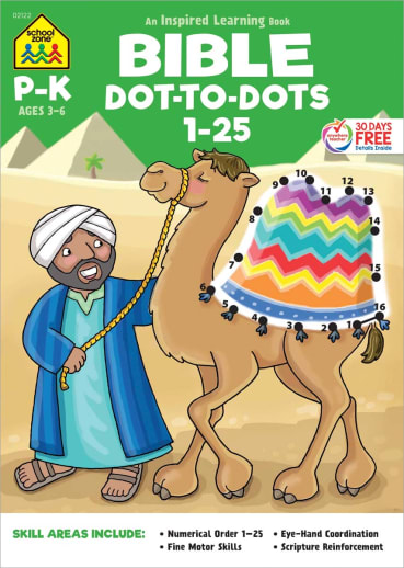 Bible Dot-to-Dots! 1-25 (Inspired Learning)