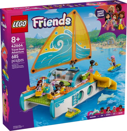 LEGO Friends Travel Boat Adventure (42664)