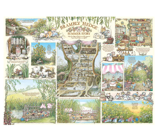 Cobble Hill Brambly Hedge Summer Story Puzzle (1000 piece)