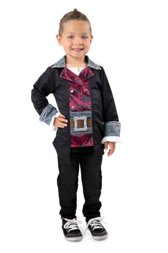 Little Adventures Pirate Captain Dress Up, Size XL (Ages 7-9)