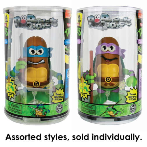Poptater 4" - Teenage Mutant Ninja Turtles Series 2 Blue (Leonardo) or  Purple (Donatello) assorted