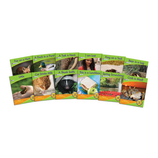 Decodable Readers: Non-Fiction Phase 4 Blends (set of 12)