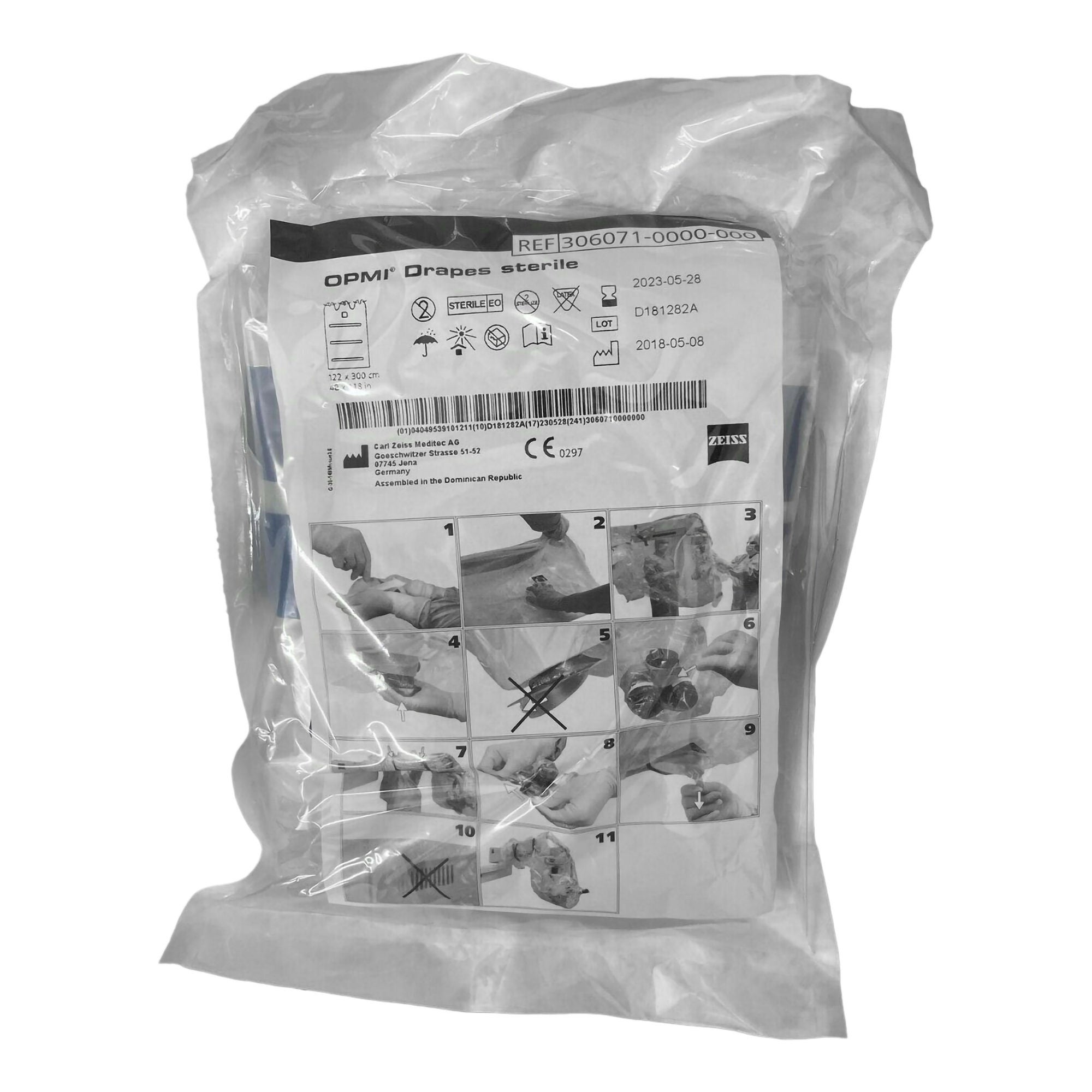 Zeiss Microscope Drape, 118 x 48 Inch MK 221316