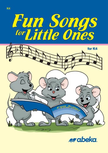 Abeka Fun Songs for Little Ones K4 CD