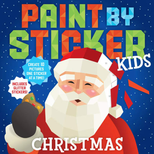 Paint By Sticker Kids: Christmas - Create 10 Sticker Art Pictures