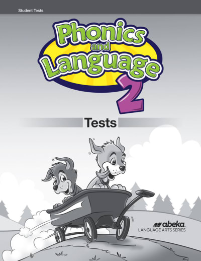 Abeka Phonics and Language 2 Tests (Unbound)
