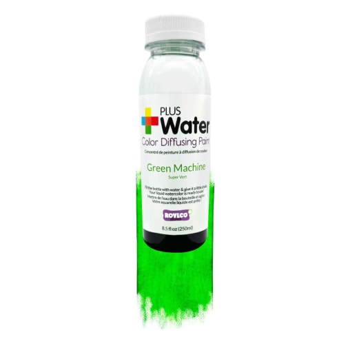 Plus Water Color Diffusing Paint: Green Machine