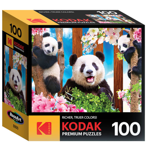 Kodak Panda Playtime Puzzle (100 piece)
