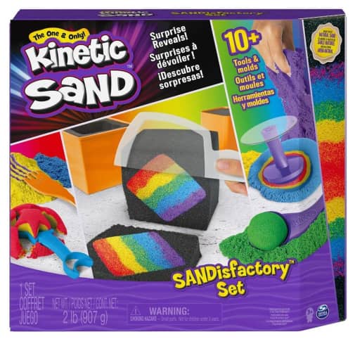 Kinetic Sand Sandisfactory Set