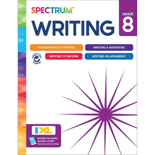 Spectrum Writing Workbook Grade 8
