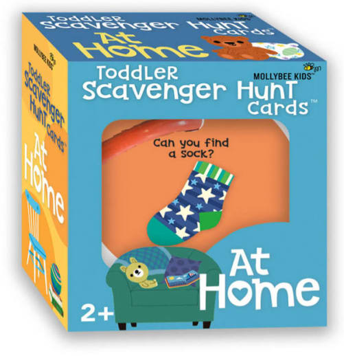 At Home Toddler Scavenger Hunt Cards