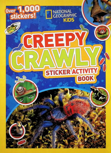 National Geographic Kids Creepy Crawly Sticker Activity Book
