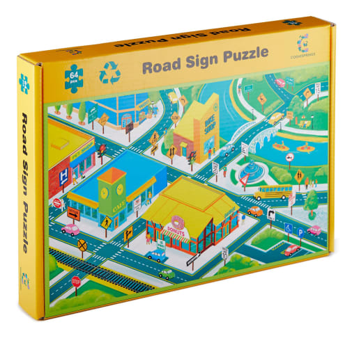 Road Sign Puzzle (64 pieces)